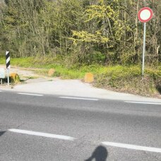 Ingresso nella seconda parte della ciclabile