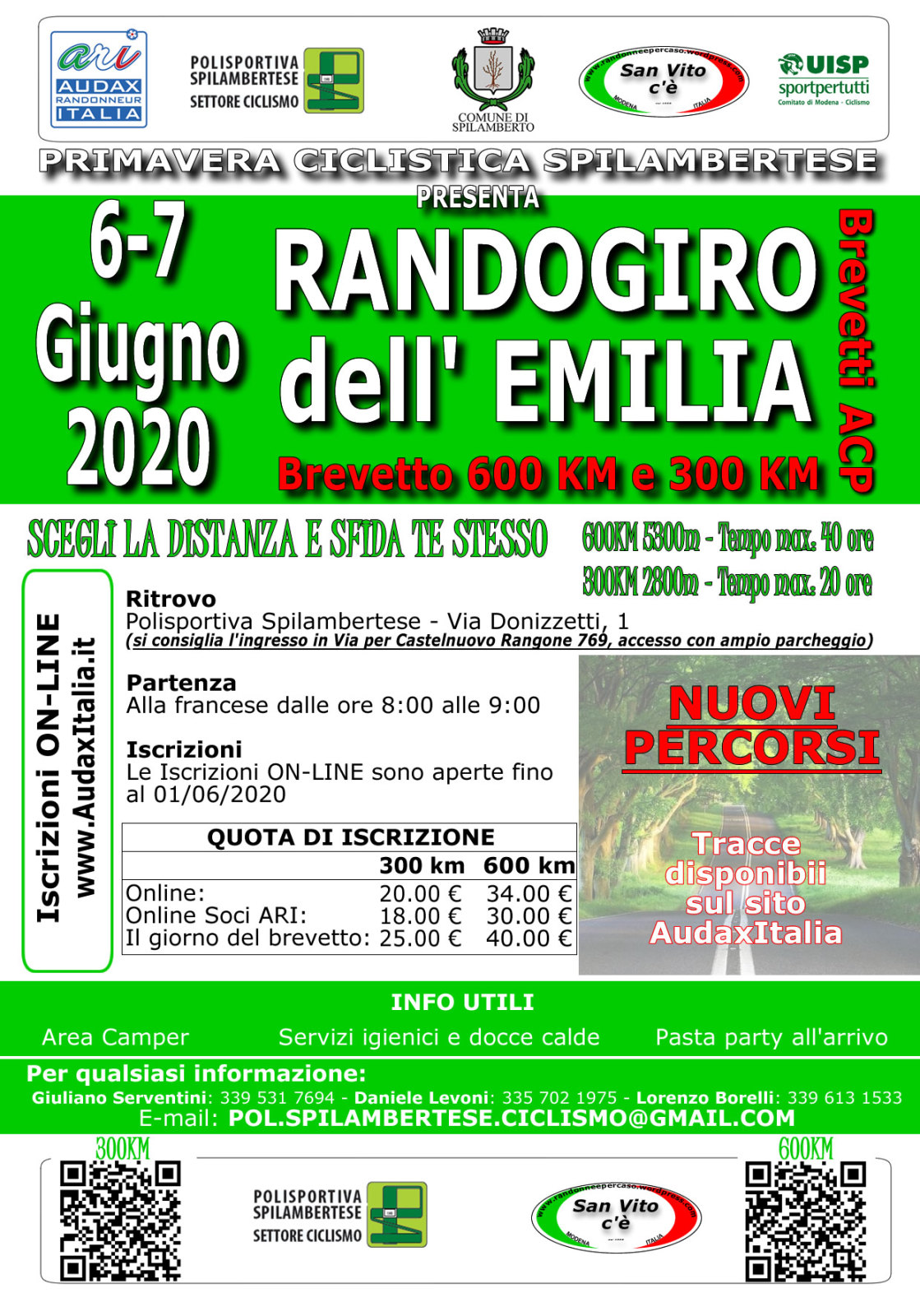 Randogiro dell' Emilia 600 KM