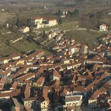 Albiano d'Ivrea - vista aerea