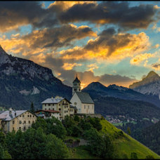 Vista su Colle Santa Lucia