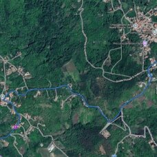 ATTENZIONE tratto di strada pericolosa