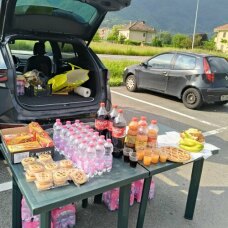 uno dei ricchi ristori