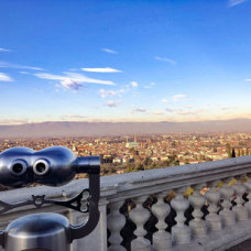 Vicenza dal piazzale di Monte Berico